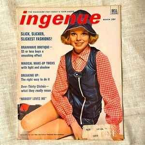 Vintage ingenue March 1969 the magazine for today’s teenagers